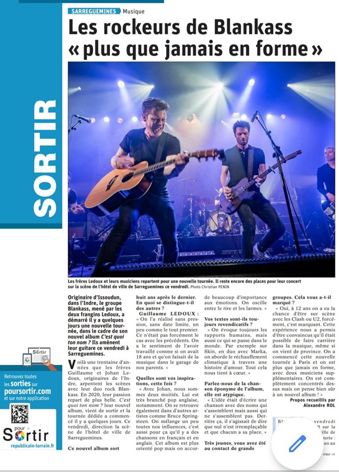 Article Concert Sarreguemines