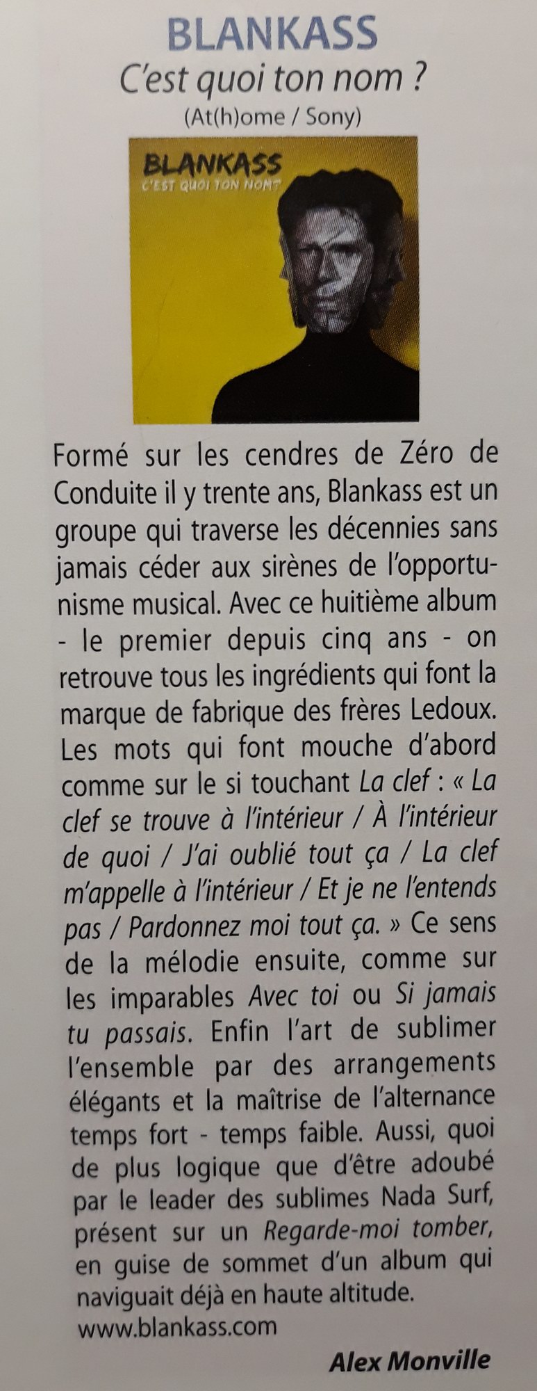 Article Francofans